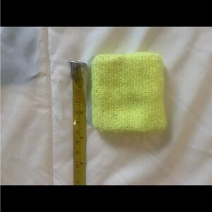 American Apparel Neon Yellow Wristband